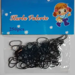 4301 LIGAS PARA EL CABELLO 250 UNIDADES