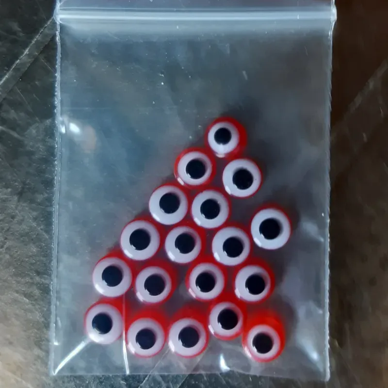 OJO TURCO PLANO 6 MM 18 UNIDADES