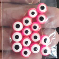 OJO TURCO PLANO 8 MM 15 UNIDADES
