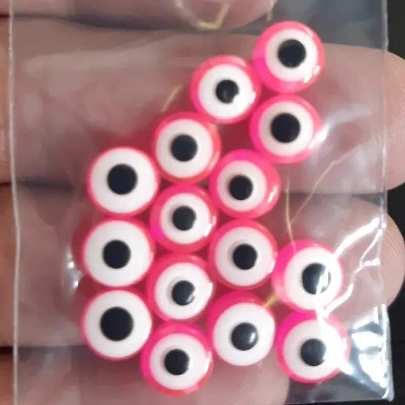 OJO TURCO PLANO 8 MM 15 UNIDADES