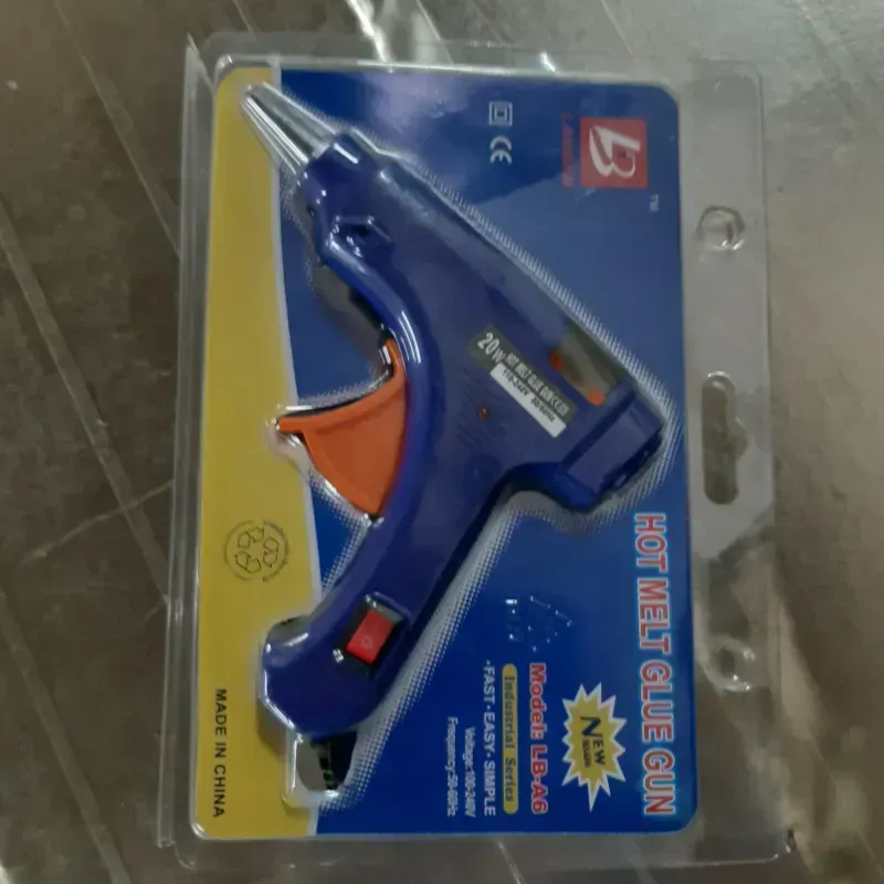 PISTOLA DE SILICONA 7MM 1 UNIDAD