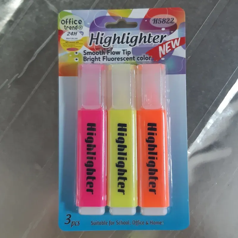 RESALTADOR DE TEXTO ROSADO 1 UNIDAD