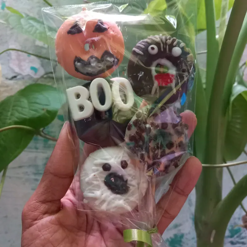 Mini donitas monstruo 
