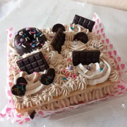Minicake con chocolates 