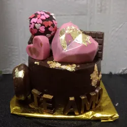 Minicake con chocolates 
