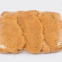 Bistec de pollo empanado