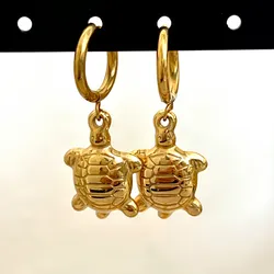 Aretes de tortuguita