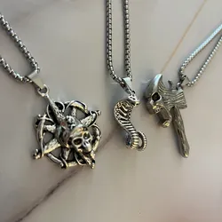 Cadena de acero de hombre