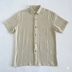 Camisa de hilo de hombre 