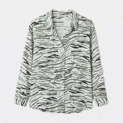 Camisa estampada de chica con mangas