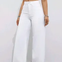 Jean blanco