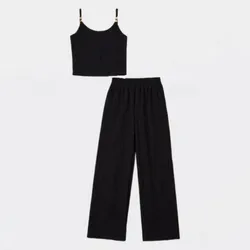 Conjunto blusa pantaloneta bambula