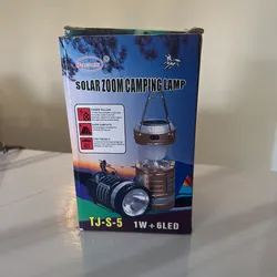 Lámpara solar pequeña