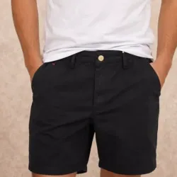 Short negro de vestir