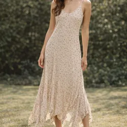 Vestido Bershka floreado
