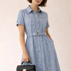 Vestido camisero