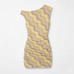 Vestido Zara de fiesta amarillo