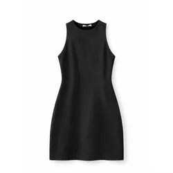 Vestido Zara petróleo