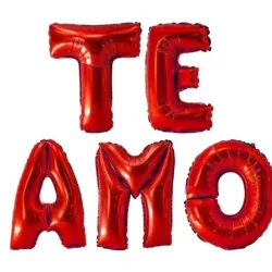 Cartel Te amo inflable 