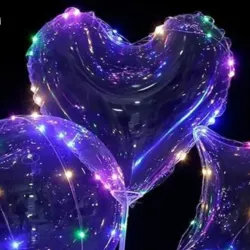 Globo burbuja corazón 