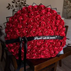 Ramo Buchon de rosas eternas