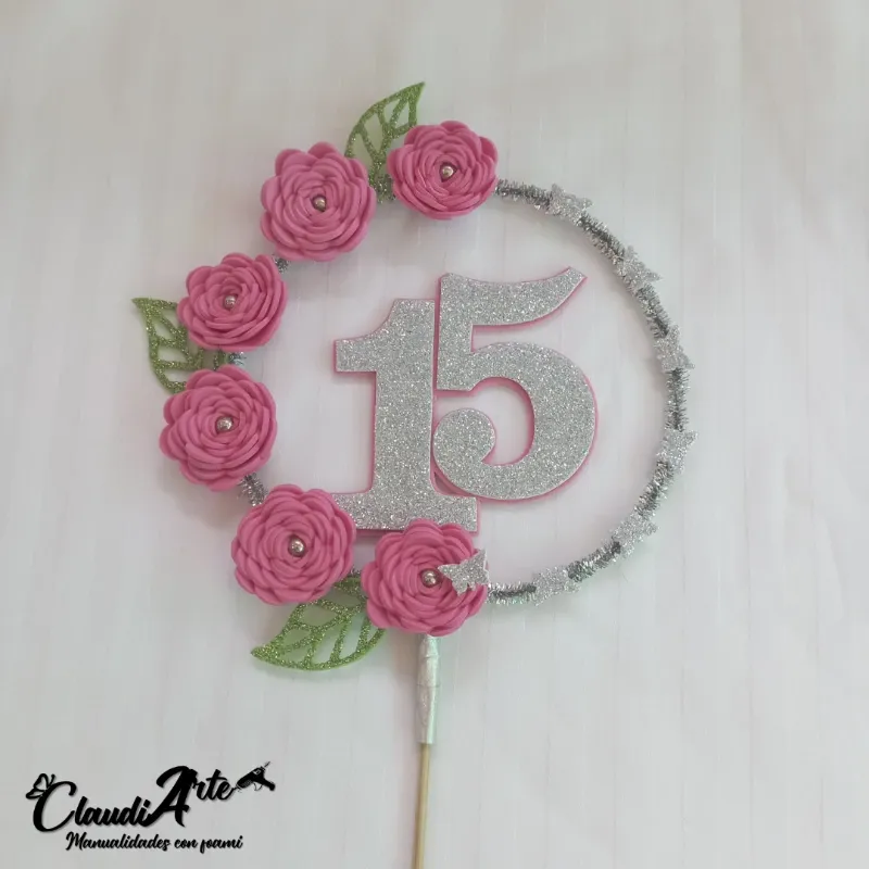 1. Cake topper