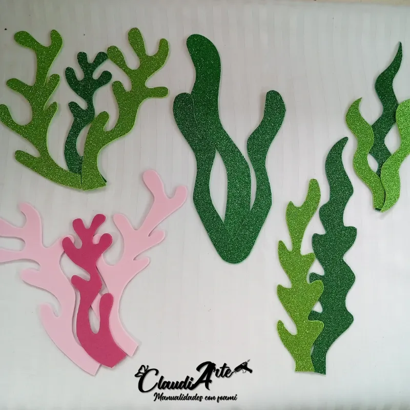Adornos para decorar cilindros, pared, etc.