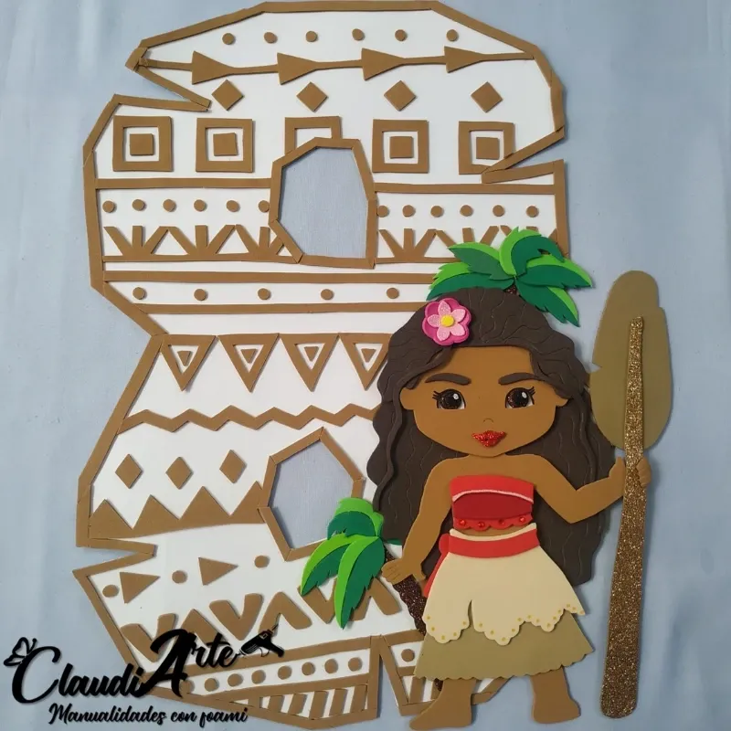 Adornos para la pared (Moana)