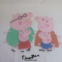 Adornos para la pared (Peppa Pig)