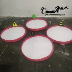 Bandejas para bufé (Rayo McQueen)