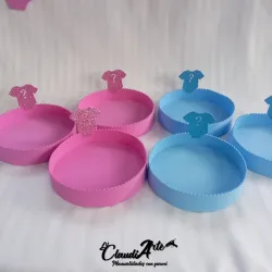 Bandejas para bufé (Revelación de sexo)