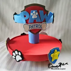 Base para Cupcakes (2 pisos) (Patrulla Canina)