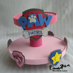 Base para Cupcakes (2 pisos) (Patrulla Canina)