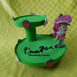 Base para Cupcakes (2 pisos) (Rosita Fresita)