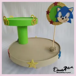 Base para Cupcakes (2 pisos) (Sonic)