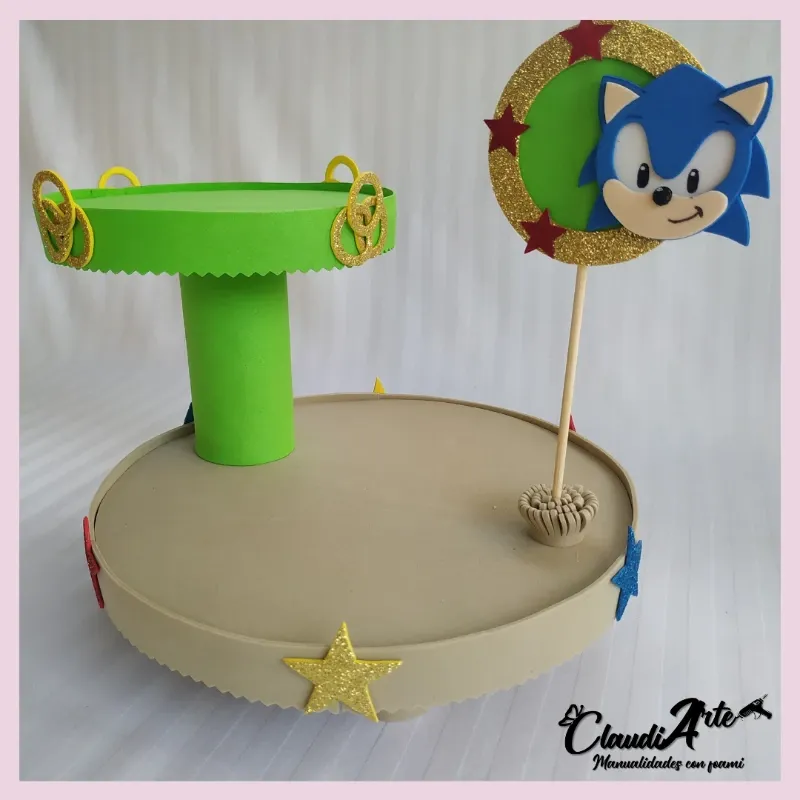 Base para Cupcakes (2 pisos) (Sonic)