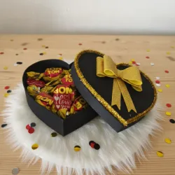 Caja de foami para bombones