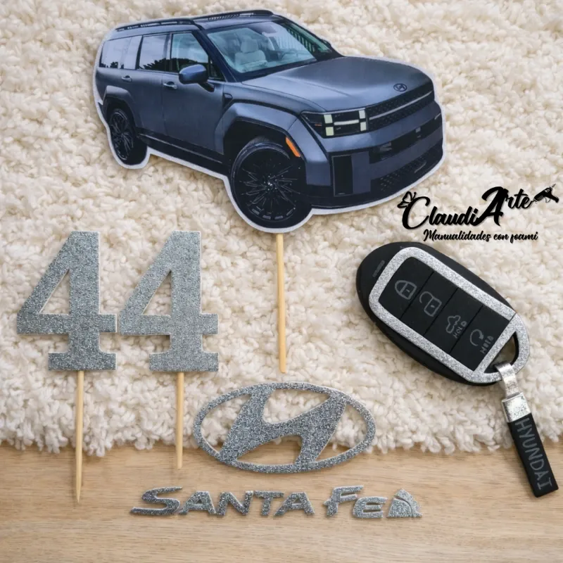Cake topper (Autos y Motos)