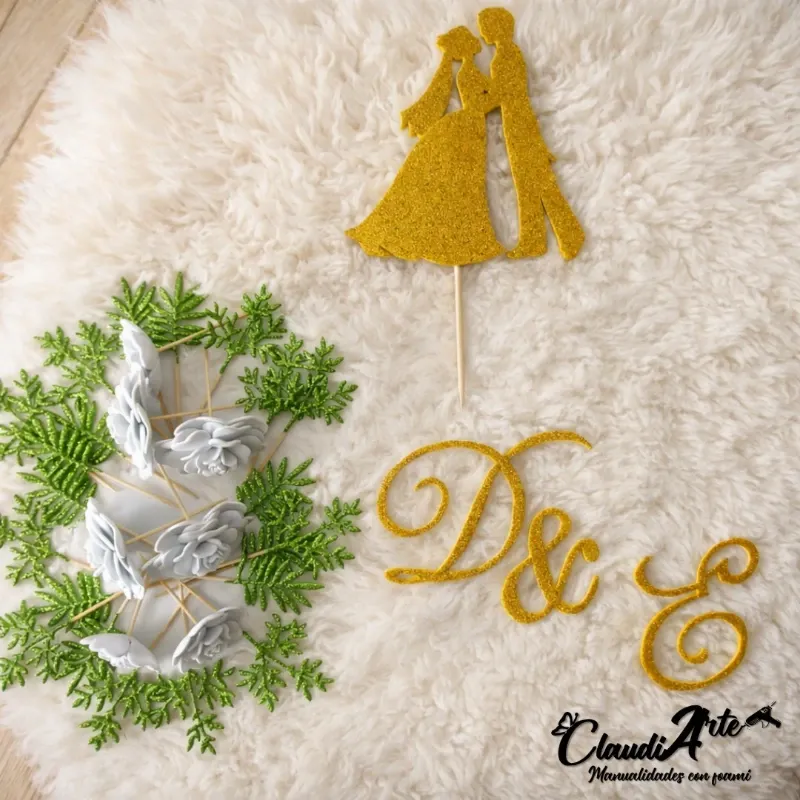 Cake topper (Boda)