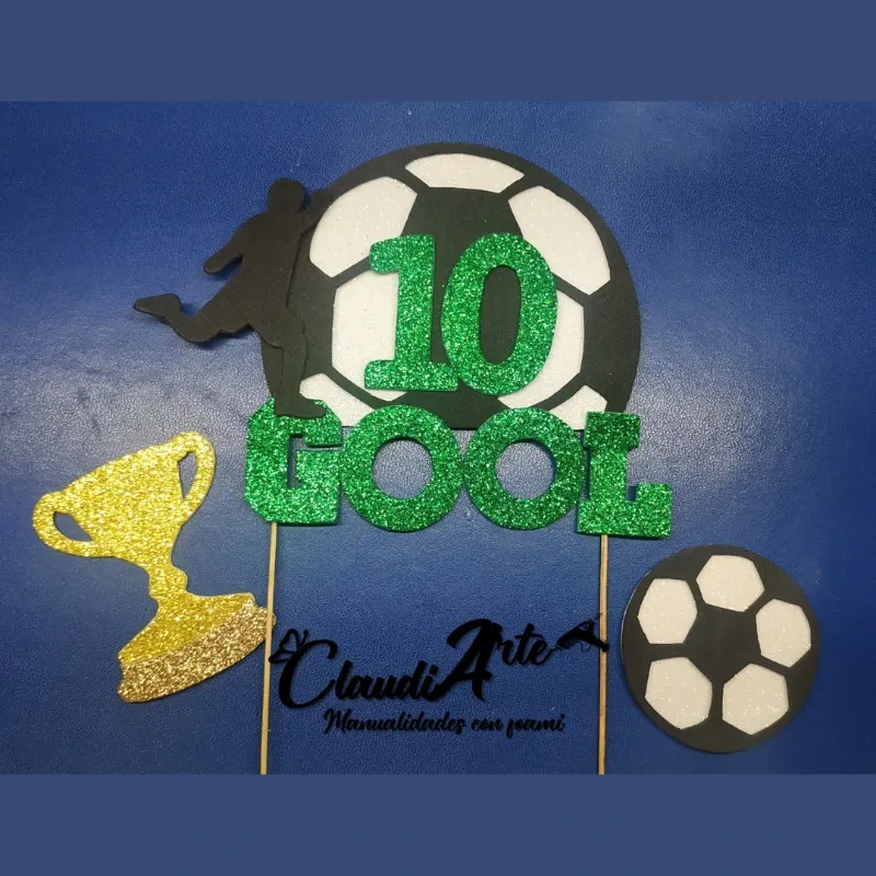 Cake Topper (Fútbol)