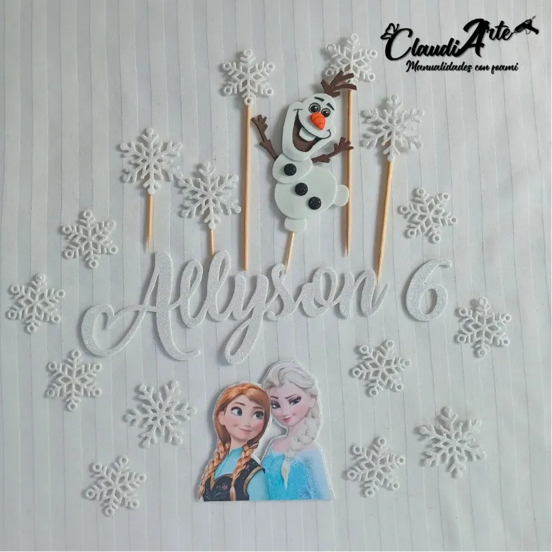 Cake topper
