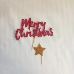 Cake topper (Navidad)