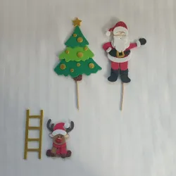 Cake topper (Navidad)