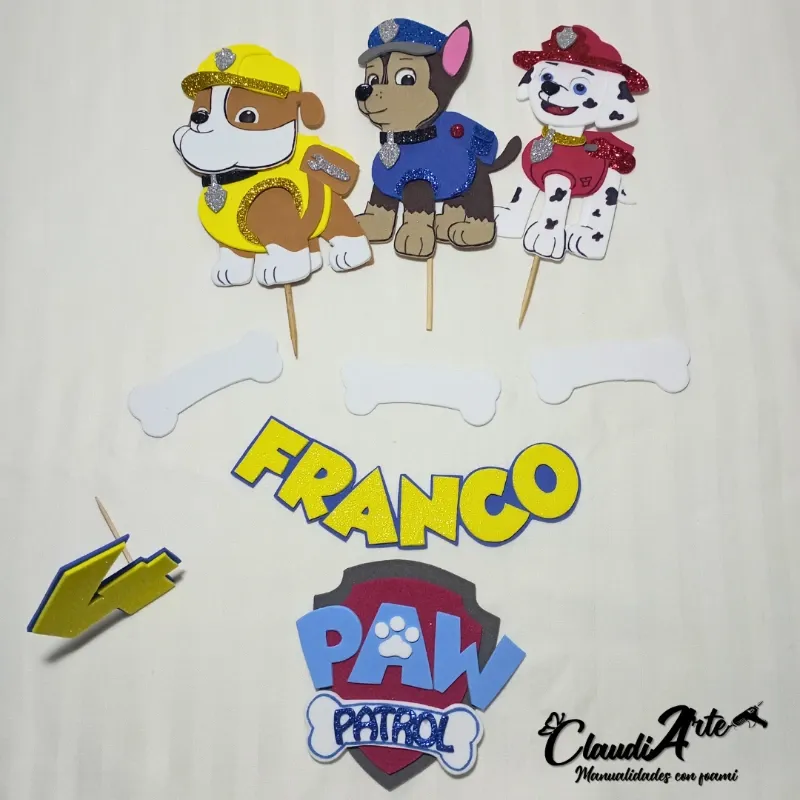 Cake topper (Patrulla Canina)