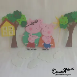 Cake topper (Peppa Pig)