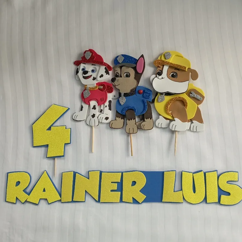 Cake topper (Patrulla Canina)