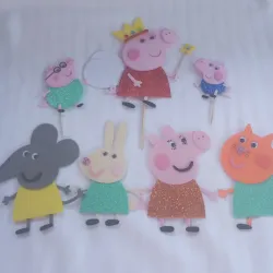 Cake topper (Peppa Pig)