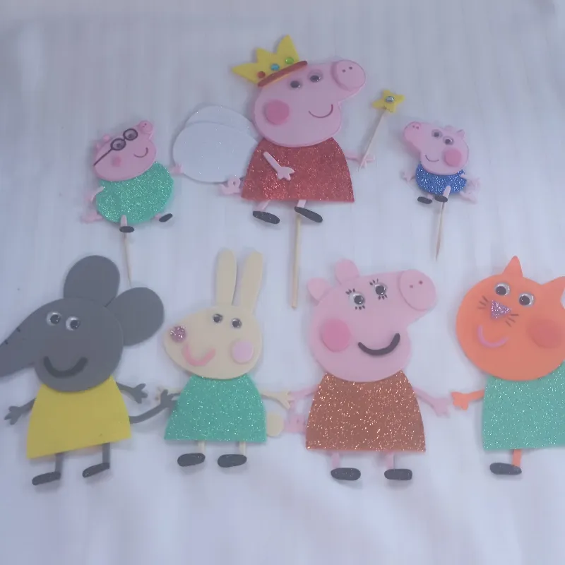 Cake topper (Peppa Pig)
