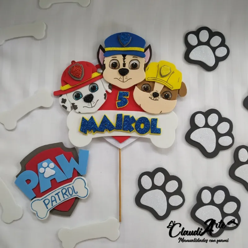 Cake topper (Patrulla Canina)