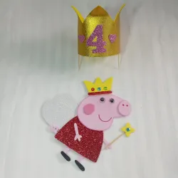 Cake topper (Peppa Pig)